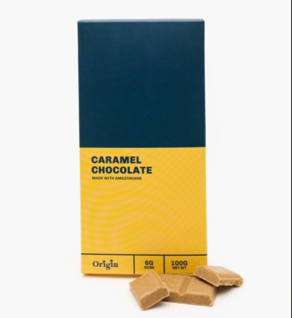Caramel Psychedelic Chocolate Bar