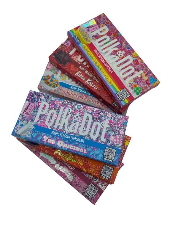 POLKA-DOT-Magic POLKA DOT Magic Mushroom Chocolate Bars