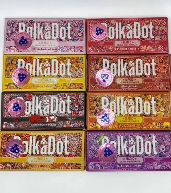 fk3m538x Polka Dot Shroom Edibles