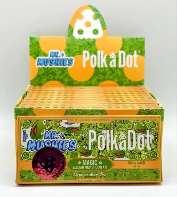 ue852yoo Polka Dot Shroom Edibles
