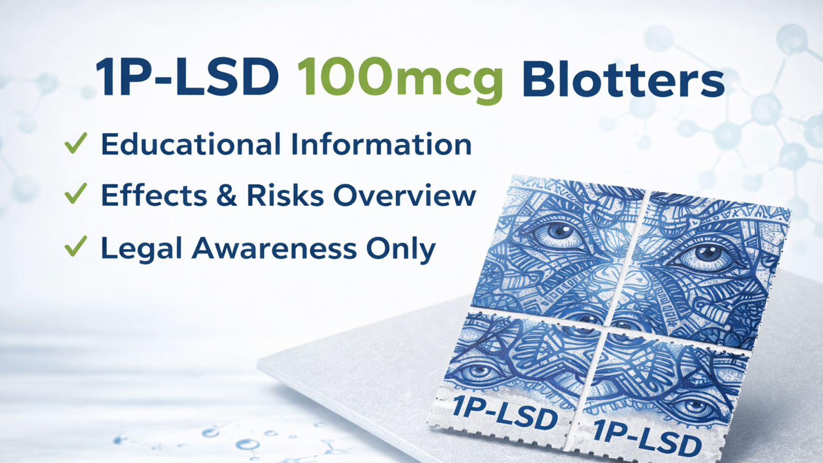 1P-LSD Blotters Guide