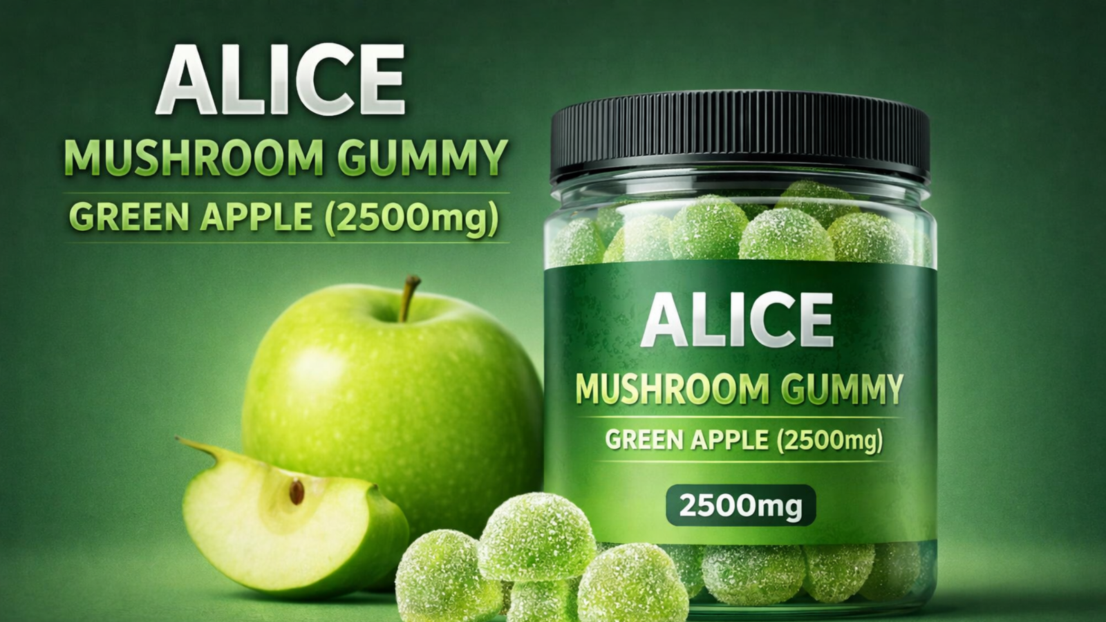 Alice mushroom gummy